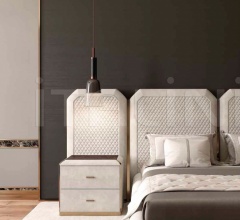 Итальянские Спальни - Тумбочка Orion XL фабрика Capital Decor