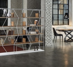 Итальянские Стеллажи - Книжный стеллаж LEXINGTON Итальянские Стеллажи - Книжный стеллаж LEXINGTON фабрика Bontempi Casa