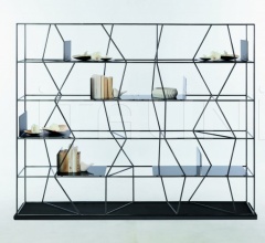 Итальянские Стеллажи - Книжный стеллаж LEXINGTON Итальянские Стеллажи - Книжный стеллаж LEXINGTON фабрика Bontempi Casa