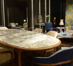 Стол обеденный ELISEE OVAL фабрика Ulivi Salotti