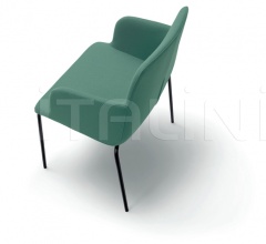 Стул с подлокотниками Brianza фабрика Arflex