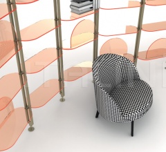 Итальянские Стеллажи - Книжный стеллаж Alba фабрика Arflex