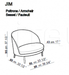 Кресло Jim Arflex