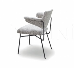 Стул с подлокотниками Neptunia фабрика Arflex