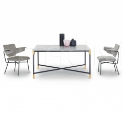 Стул с подлокотниками Neptunia фабрика Arflex