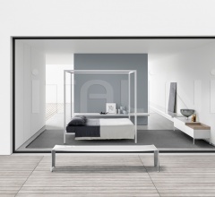 Кровать ALUMINIUM BED Кровать ALUMINIUM BED фабрика Mdf Italia