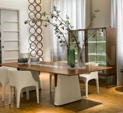 Итальянские Столы обеденные - Стол обеденный FANG фабрика Giorgetti