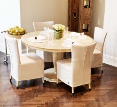 Итальянские Столы обеденные - Круглый стол ISA фабрика Giorgetti