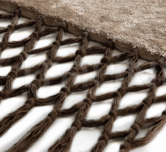 Ковер FRINGES BEIGE + DARK BROWN Ковер FRINGES BEIGE + DARK BROWN фабрика Baxter