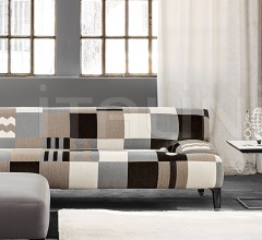 Модульный диван Delta Wood Lineare Модульный диван Delta Wood Lineare фабрика IL Loft