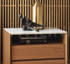 Итальянские Спальни - Тумбочка Papier фабрика Flou