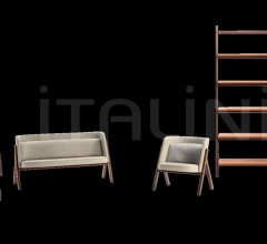 Книжный стеллаж Ren Bookcase фабрика Poltrona Frau