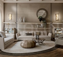 Итальянские Пуфы - Пуф FLORI фабрика Vittoria Frigerio