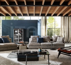 Итальянские Диваны - Модульный диван Sloane Итальянские Диваны - Модульный диван Sloane фабрика Molteni & C