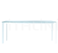 Итальянские Столы обеденные - Раздвижной стол Sensai vetro фабрика Jesse