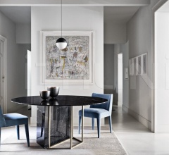 Итальянские Столы обеденные - Стол обеденный PLINTO ZK / 2K Итальянские Столы обеденные - Стол обеденный PLINTO ZK / 2K фабрика Meridiani
