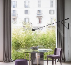 Итальянские Столы обеденные - Стол обеденный PLINTO ZK / 2K Итальянские Столы обеденные - Стол обеденный PLINTO ZK / 2K фабрика Meridiani