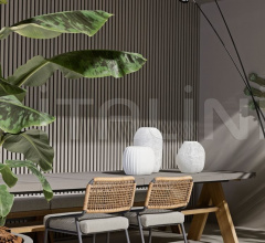 Итальянские Уличные столы - Стол обеденный JOI OPEN AIR Итальянские Уличные столы - Стол обеденный JOI OPEN AIR фабрика Meridiani