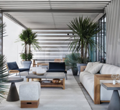 Итальянские Уличная мебель - Кресло ZOE OPEN AIR фабрика Meridiani