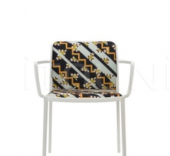 Стул с подлокотниками Audrey Soft Стул с подлокотниками Audrey Soft фабрика Kartell