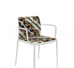 Стул с подлокотниками Audrey Soft Стул с подлокотниками Audrey Soft фабрика Kartell