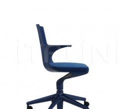 Итальянские Кресла офисные - Кресло Spoon Chair Итальянские Кресла офисные - Кресло Spoon Chair фабрика Kartell