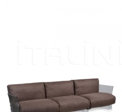 Трехместный диван Pop Linen Трехместный диван Pop Linen фабрика Kartell