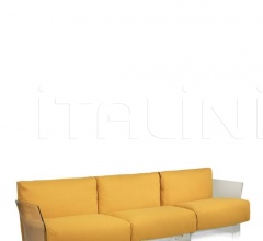 Трехместный диван Pop Cotton & Trevira Трехместный диван Pop Cotton & Trevira фабрика Kartell