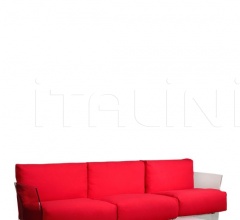 Трехместный диван Pop Cotton & Trevira Трехместный диван Pop Cotton & Trevira фабрика Kartell