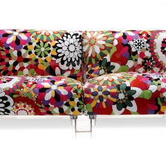 Двухместный диван Pop Missoni фабрика Kartell