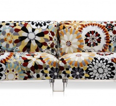 Двухместный диван Pop Missoni фабрика Kartell