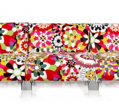 Трехместный диван Pop Missoni фабрика Kartell