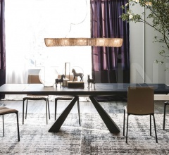 Раздвижной стол Eliot Keramik Drive фабрика Cattelan Italia
