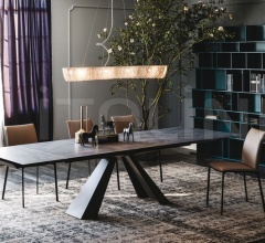 Раздвижной стол Eliot Keramik Drive фабрика Cattelan Italia
