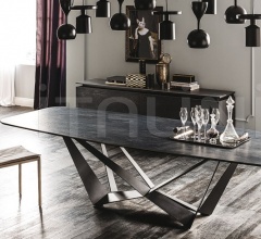 Стол обеденный Skorpio Keramik Стол обеденный Skorpio Keramik фабрика Cattelan Italia