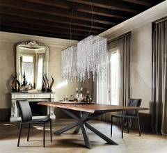 Стол обеденный Spyder Wood фабрика Cattelan Italia