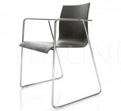 Стул с подлокотниками Bee 2572 фабрика Bross Italia