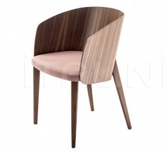 Стул с подлокотниками Shell 1682 фабрика Bross Italia