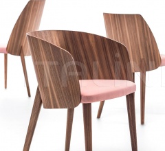 Стул с подлокотниками Shell 1682 фабрика Bross Italia