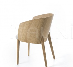 Стул с подлокотниками Shell 1682 фабрика Bross Italia