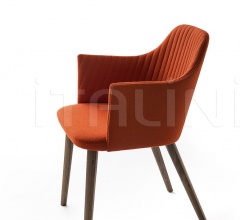 Стул с подлокотниками Break 1645 Стул с подлокотниками Break 1645 фабрика Bross Italia