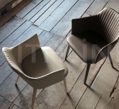 Стул с подлокотниками Break 1645 Стул с подлокотниками Break 1645 фабрика Bross Italia