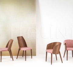 Стул с подлокотниками Shell 1682 фабрика Bross Italia