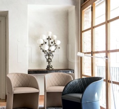 Кресло Hug 1649 фабрика Bross Italia