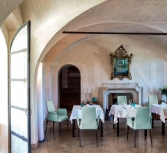 Стул с подлокотниками Aida 1671 фабрика Bross Italia