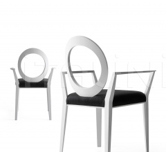 Стул с подлокотниками Gemma 1612 фабрика Bross Italia