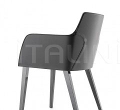 Стул с подлокотниками Ned 1657 фабрика Bross Italia