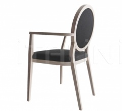 Стул с подлокотниками Plaza 1501 фабрика Bross Italia