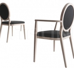 Стул с подлокотниками Plaza 1501 фабрика Bross Italia