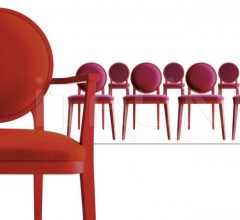 Стул с подлокотниками Plaza 1501 фабрика Bross Italia